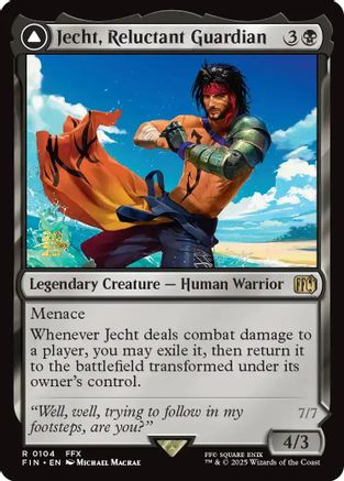 Jecht, Reluctant Guardian (PRE-104) - Prerelease Cards Foil | Grognard Games