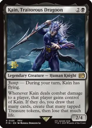 Kain, Traitorous Dragoon (PRE-105) - Prerelease Cards Foil | Grognard Games