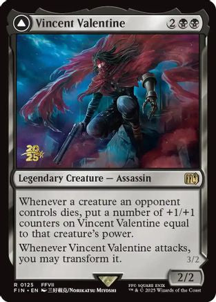 Vincent Valentine (PRE-125) - Prerelease Cards Foil | Grognard Games