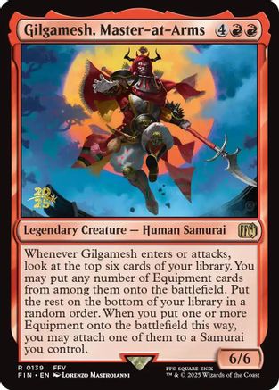 Gilgamesh, Master-at-Arms (PRE-139) - Prerelease Cards Foil | Grognard Games