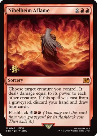 Nibelheim Aflame (PRE-146) - Prerelease Cards Foil | Grognard Games