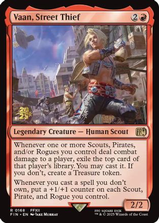 Vaan, Street Thief (PRE-168) - Prerelease Cards Foil | Grognard Games