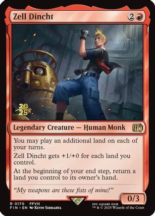 Zell Dincht (PRE-170) - Prerelease Cards Foil | Grognard Games