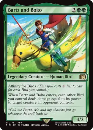 Bartz and Boko (PRE-175) - Prerelease Cards Foil | Grognard Games