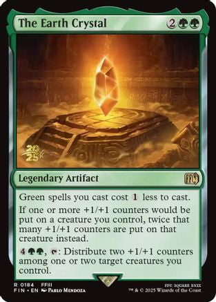 The Earth Crystal (PRE-184) - Prerelease Cards Foil | Grognard Games