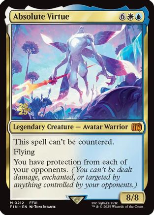 Absolute Virtue (PRE-212) - Prerelease Cards Foil | Grognard Games