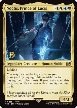 Noctis, Prince of Lucis (PRE-235) - Prerelease Cards Foil | Grognard Games