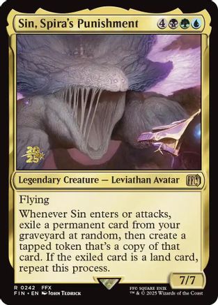Sin, Spira's Punishment (PRE-242) - Prerelease Cards Foil | Grognard Games