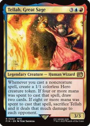 Tellah, Great Sage (PRE-244) - Prerelease Cards Foil | Grognard Games