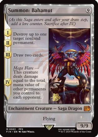 Summon: Bahamut (PRE-001) - Prerelease Cards Foil | Grognard Games