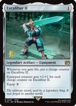 Excalibur II (PRE-257) - Prerelease Cards Foil | Grognard Games