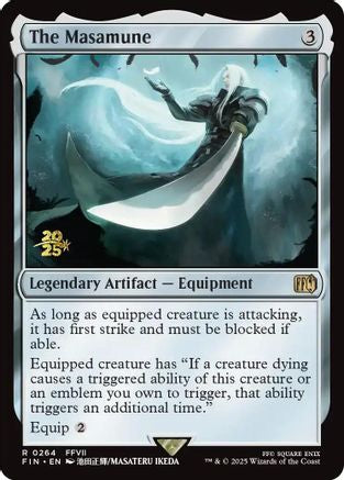 The Masamune (PRE-264) - Prerelease Cards Foil | Grognard Games