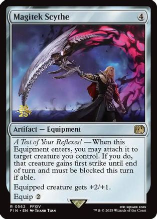 Magitek Scythe (PRE-562) - Prerelease Cards Foil | Grognard Games