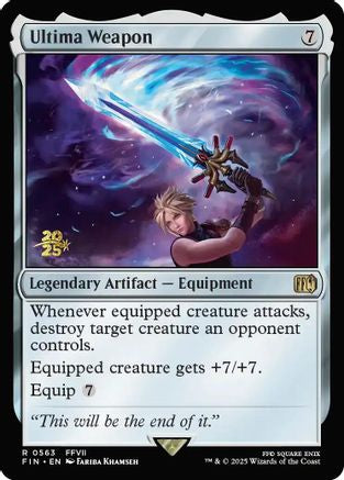 Ultima Weapon (PRE-563) - Prerelease Cards Foil | Grognard Games