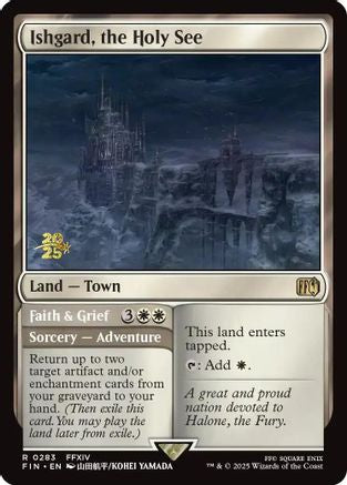 Ishgard, the Holy See (PRE-283) - Prerelease Cards Foil | Grognard Games
