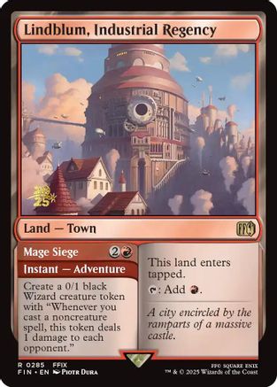 Lindblum, Industrial Regency (PRE-285) - Prerelease Cards Foil | Grognard Games