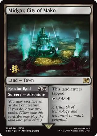 Midgar, City of Mako (PRE-286) - Prerelease Cards Foil | Grognard Games