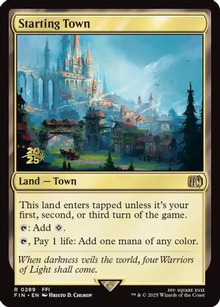 Starting Town (PRE-289) - Prerelease Cards Foil | Grognard Games
