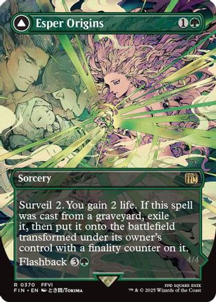 Esper Origins (Borderless) (FIN-370) - FINAL FANTASY Foil | Grognard Games