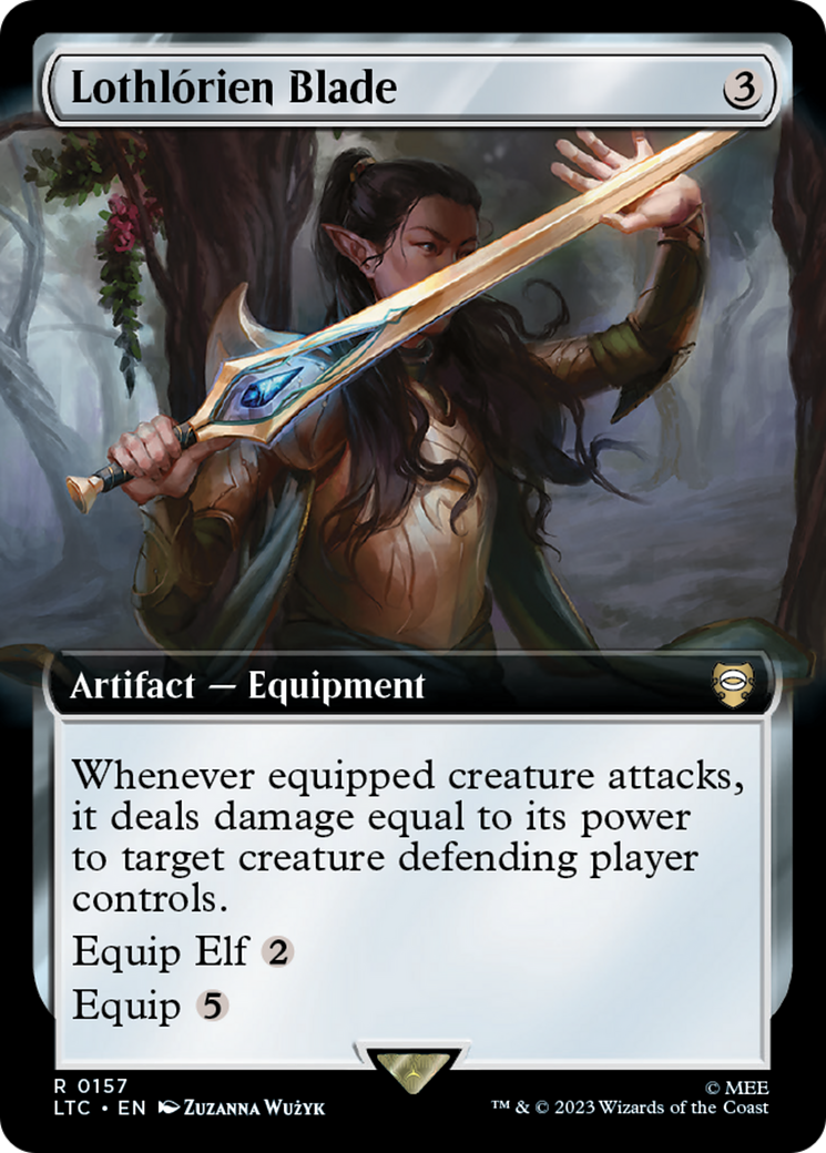 Lothlorien Blade (Extended Art) [The Lord of the Rings: Tales of Middle-Earth Commander] | Grognard Games