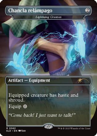 Chancla relámpago - Lightning Greaves (SLD-2062) - Secret Lair Drop Series | Grognard Games