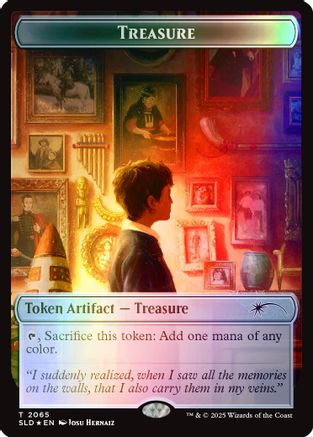 Treasure Token (2065) (Rainbow Foil) (SLD-2065) - Secret Lair Drop Series Foil | Grognard Games