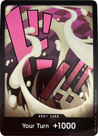 DON!! Card (Katakuri) (Double Pack Set Vol. 7) - A Fist of Divine Speed Foil | Grognard Games