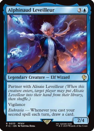 Alphinaud Leveilleur (Surge Foil) (FIC-033) - Commander: FINAL FANTASY Foil | Grognard Games