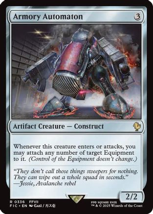 Armory Automaton (Surge Foil) (FIC-336) - Commander: FINAL FANTASY Foil | Grognard Games