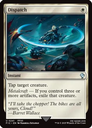 Dispatch (Surge Foil) (FIC-241) - Commander: FINAL FANTASY Foil | Grognard Games