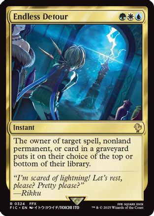 Endless Detour (Surge Foil) (FIC-324) - Commander: FINAL FANTASY Foil | Grognard Games