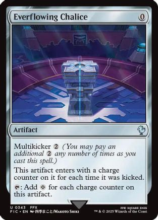 Everflowing Chalice (Surge Foil) (FIC-343) - Commander: FINAL FANTASY Foil | Grognard Games