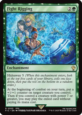 Fight Rigging (Surge Foil) (FIC-303) - Commander: FINAL FANTASY Foil | Grognard Games