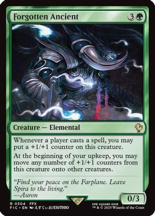Forgotten Ancient (Surge Foil) (FIC-304) - Commander: FINAL FANTASY Foil | Grognard Games