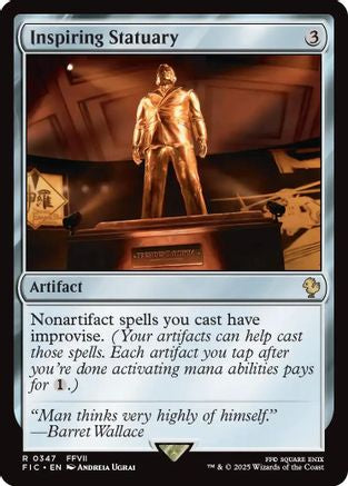 Inspiring Statuary (Surge Foil) (FIC-347) - Commander: FINAL FANTASY Foil | Grognard Games