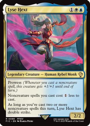 Lyse Hext (Surge Foil) (FIC-088) - Commander: FINAL FANTASY Foil | Grognard Games