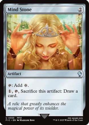 Mind Stone (Surge Foil) (FIC-353) - Commander: FINAL FANTASY Foil | Grognard Games