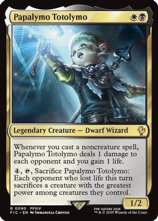 Papalymo Totolymo (Surge Foil) (FIC-090) - Commander: FINAL FANTASY Foil | Grognard Games