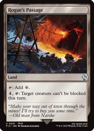 Rogue's Passage (Surge Foil) (FIC-415) - Commander: FINAL FANTASY Foil | Grognard Games