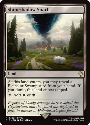 Shineshadow Snarl (Surge Foil) (FIC-422) - Commander: FINAL FANTASY Foil | Grognard Games