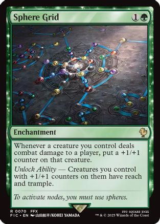 Sphere Grid (Surge Foil) (FIC-070) - Commander: FINAL FANTASY Foil | Grognard Games