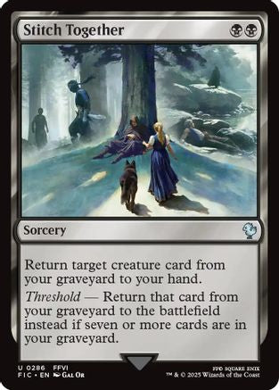 Stitch Together (Surge Foil) (FIC-286) - Commander: FINAL FANTASY Foil | Grognard Games