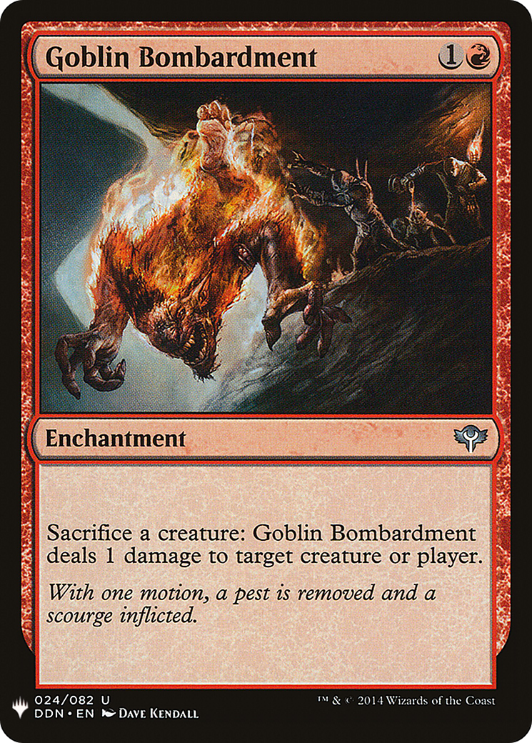 Goblin Bombardment [Mystery Booster] | Grognard Games