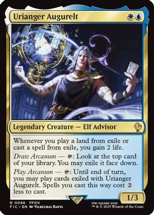 Urianger Augurelt (Surge Foil) (FIC-096) - Commander: FINAL FANTASY Foil | Grognard Games