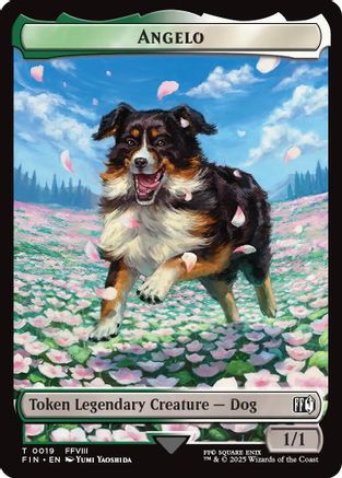 Angelo // Darkstar Double-Sided Token (FIN-19 // 20) - FINAL FANTASY Foil | Grognard Games
