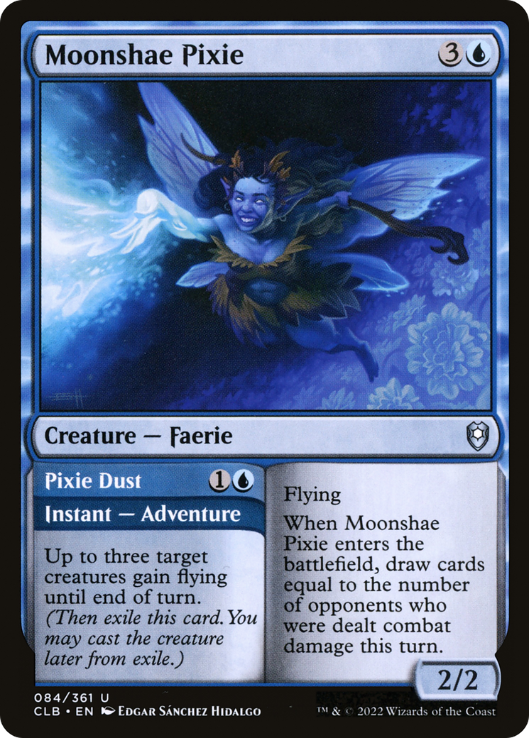 Moonshae Pixie // Pixie Dust [Commander Legends: Battle for Baldur's Gate] | Grognard Games