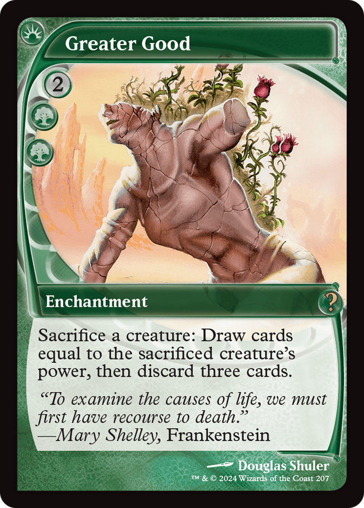 Greater Good (Future Sight) [Mystery Booster 2] | Grognard Games
