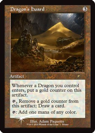 Dragon's Hoard (Retro Frame) (WPN-) - WPN & Gateway Promos Foil | Grognard Games