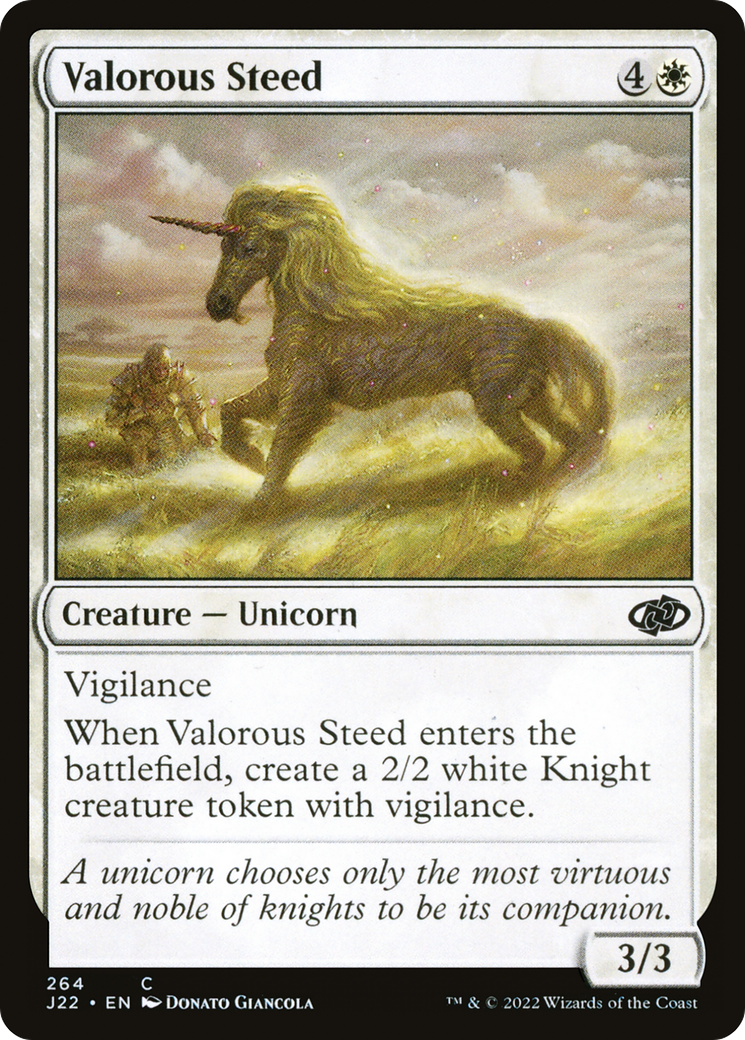 Valorous Steed [Jumpstart 2022] | Grognard Games