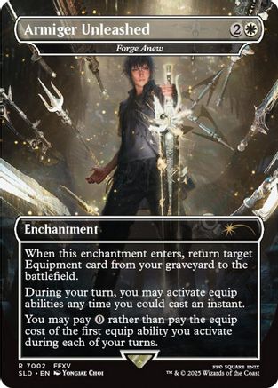 Armiger Unleashed - Forge Anew (SLD-7002) - Secret Lair Drop Series | Grognard Games